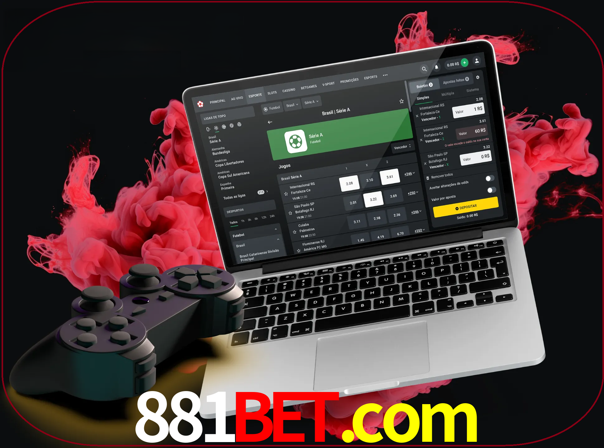 Visite a secção especial de jogos de vídeo em 881bet para descobrir em que jogos pode apostar e ganhar muito dinheiro.