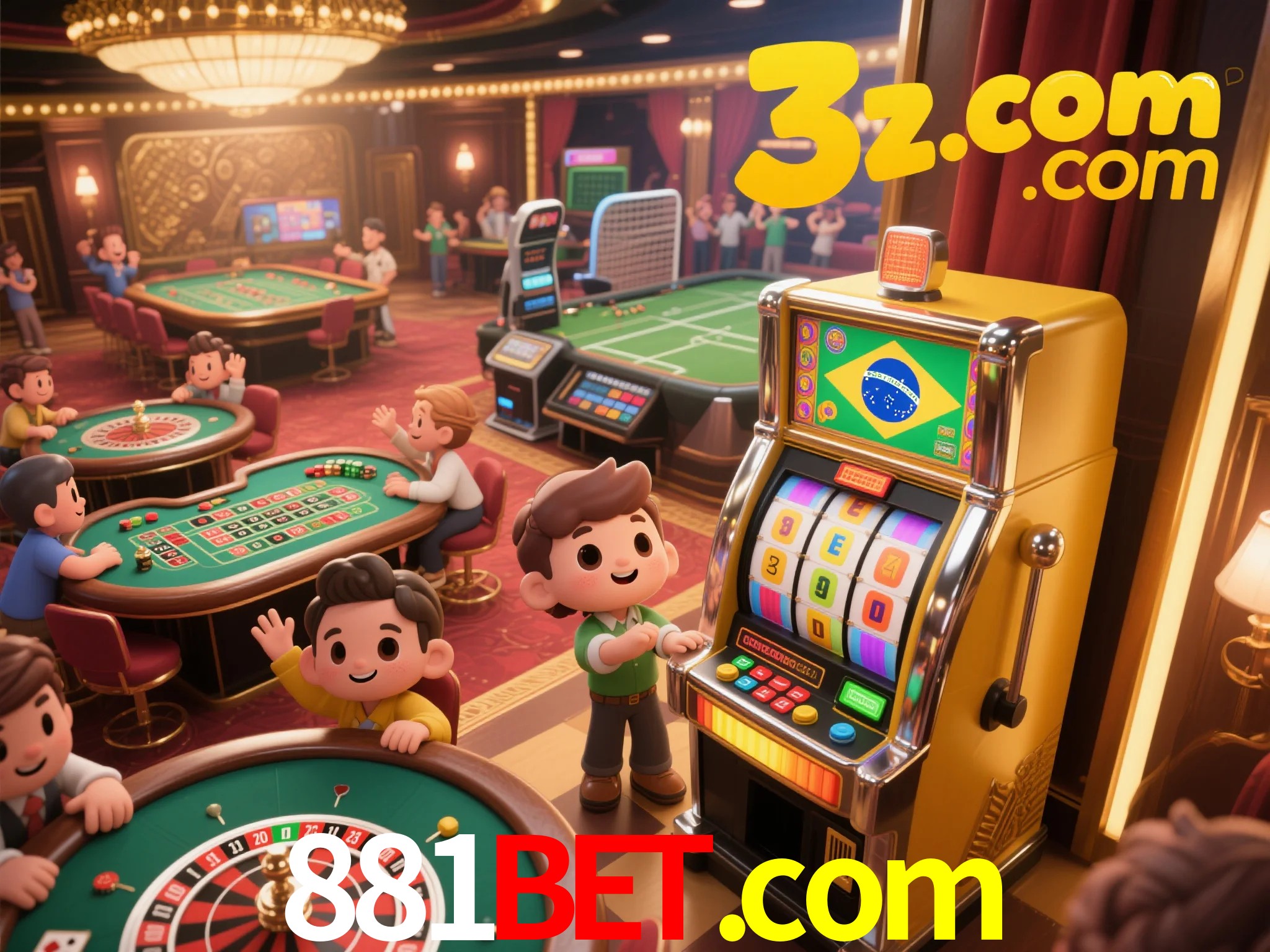 Depositar dinheiro para jogar jogos de cassino.